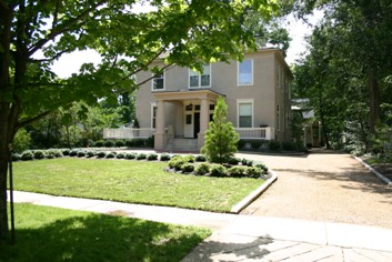 front after landscaping