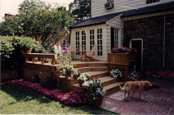 Deck Steps as a Design Element