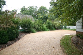 Exposed Agregate Concrete Driveway