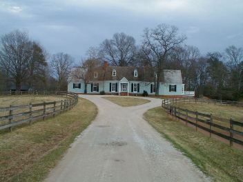 driveway design before picture