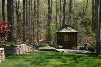 Stone Retaining Wall