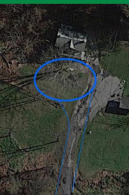 Proposed drive in blue