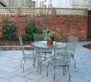 Brick Wall with English Lattice Topper