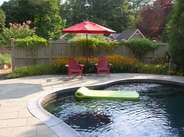 Concrete Paver Pool Deck