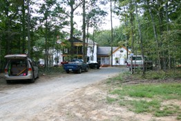 front yard before landscaping